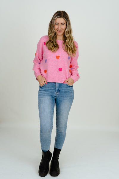 Oversized Pullover Trend Rosa 