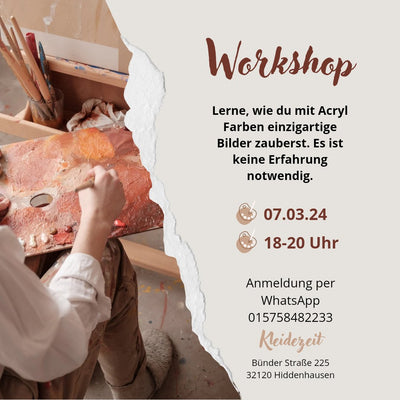 Acryl Workshop in Herford