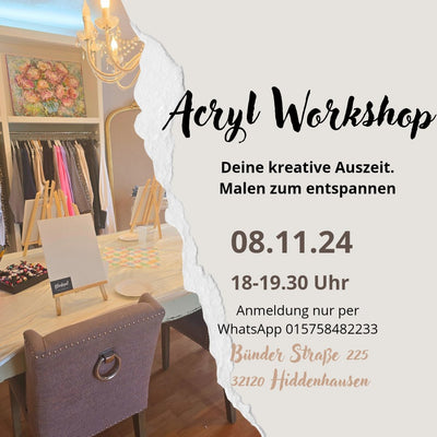 08.11.24 Acryl Workshop - Kleidezeit