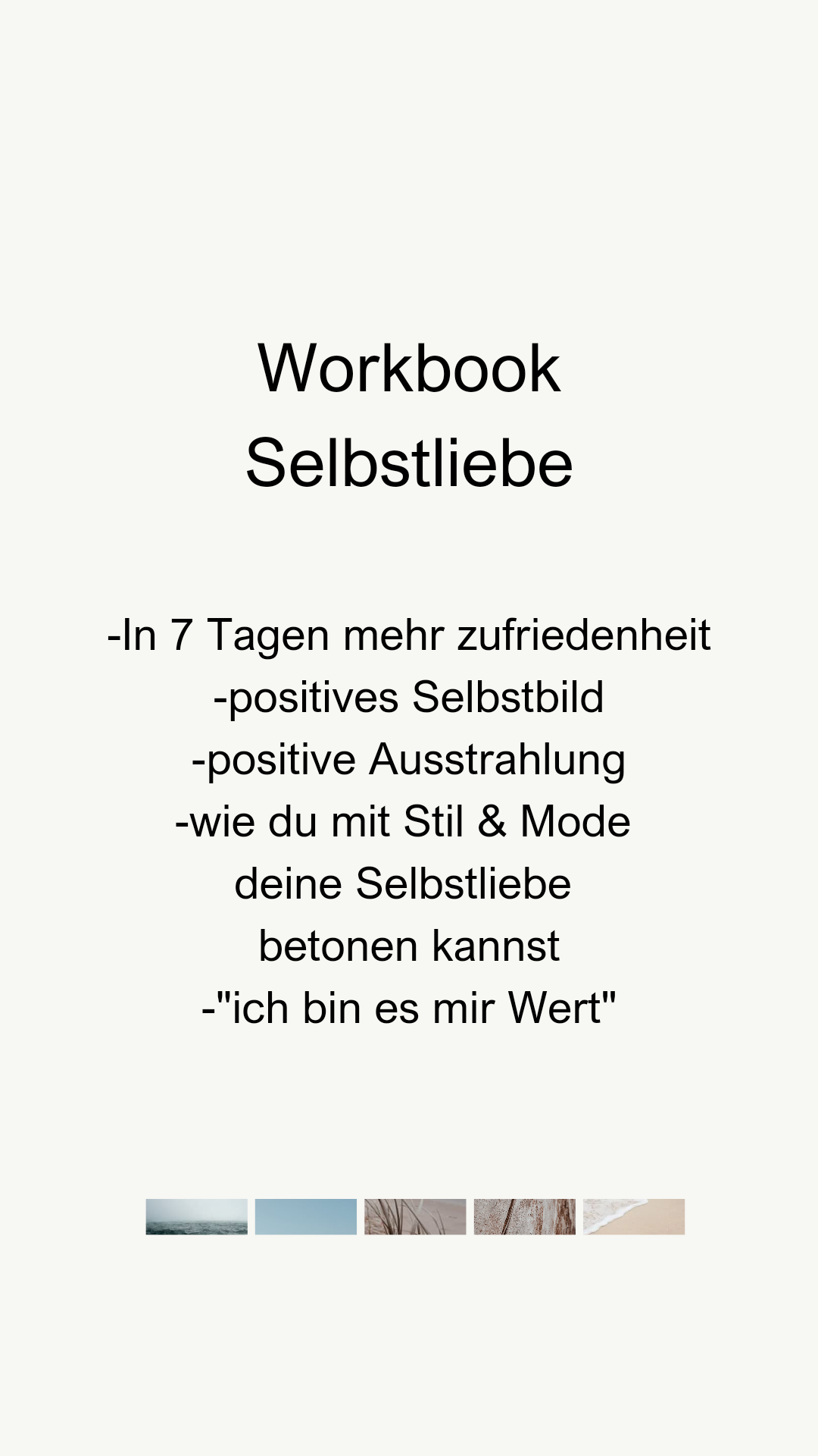 Selbstliebe Workbook