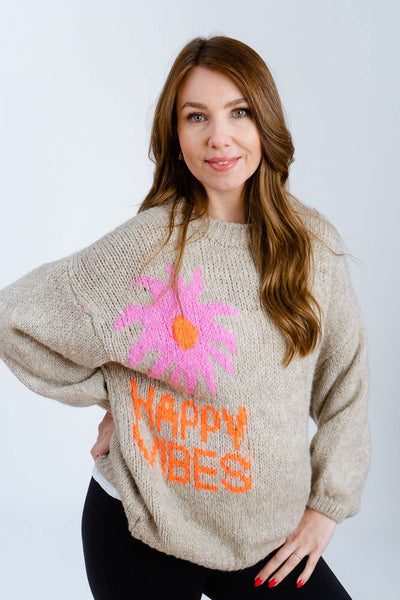 Happy Style Pullover (2 Farben) - Kleidezeit