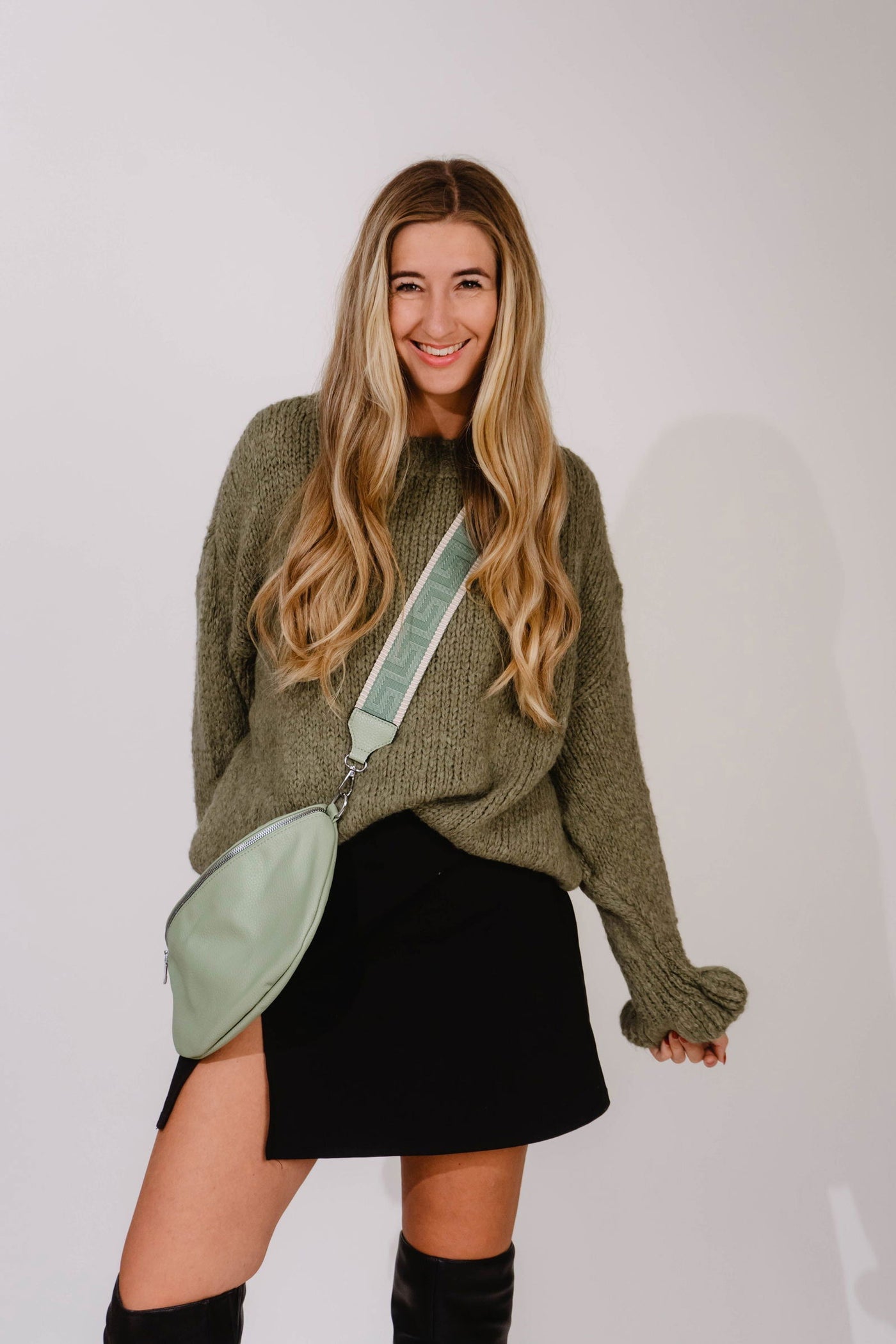 Lux Pullover Khaki - Kleidezeit