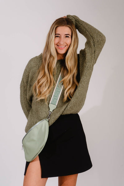 Lux Pullover Khaki - Kleidezeit