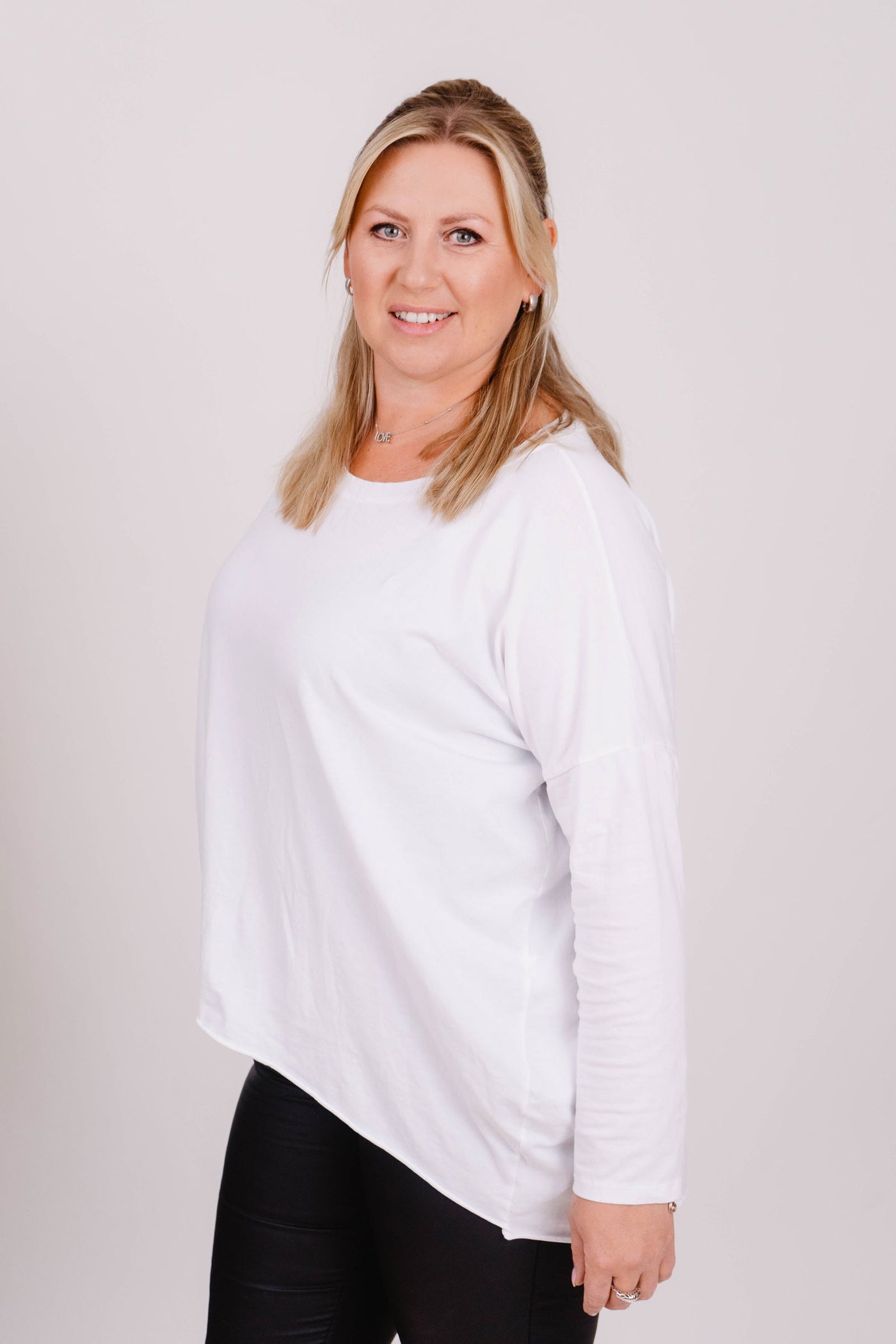 Oversized Langarmshirt- XXL Curvy Style - Kleidezeit