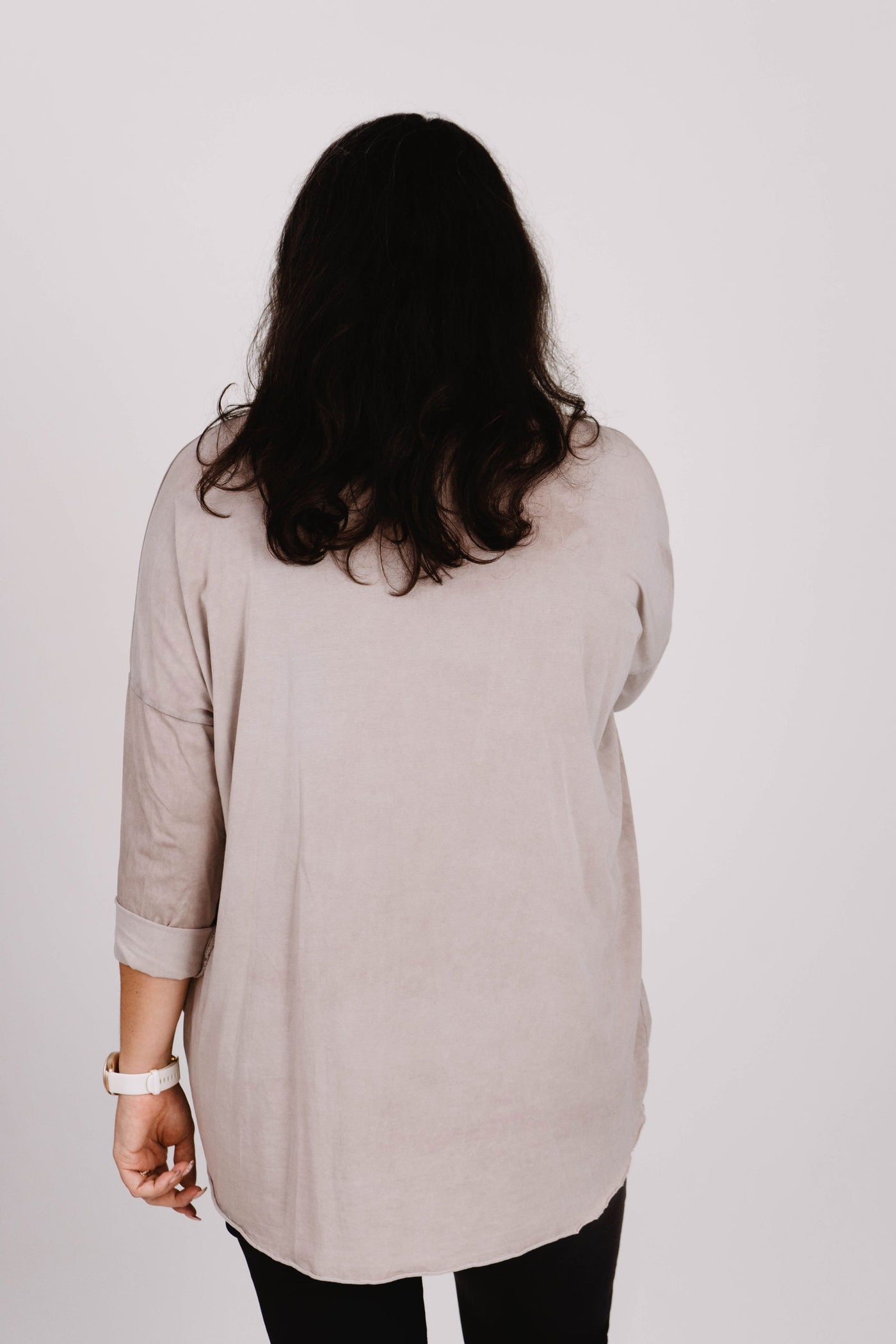 Oversized Langarmshirt- XXL Curvy Style - Kleidezeit