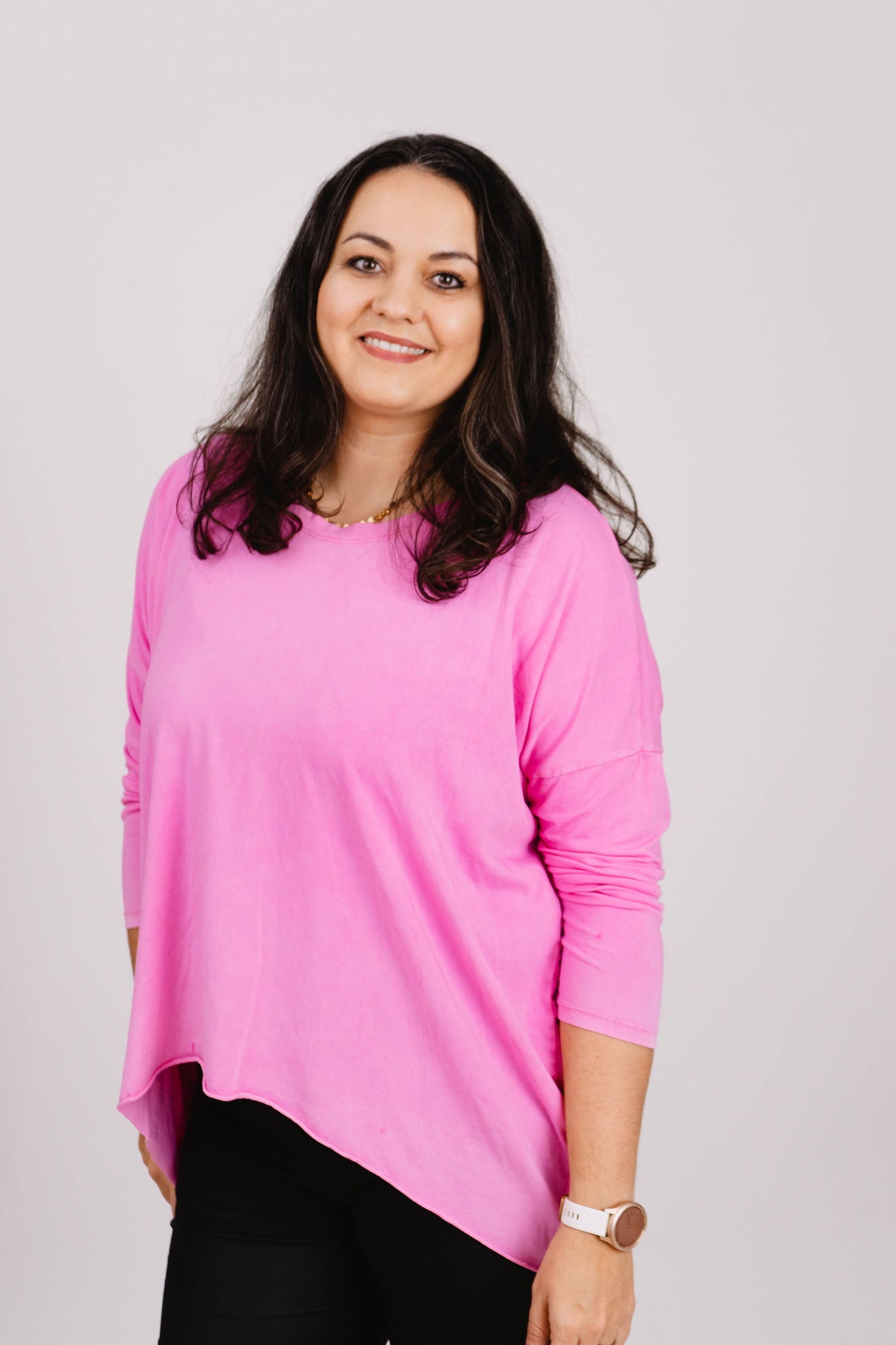 Oversized Langarmshirt- XXL Curvy Style - Kleidezeit