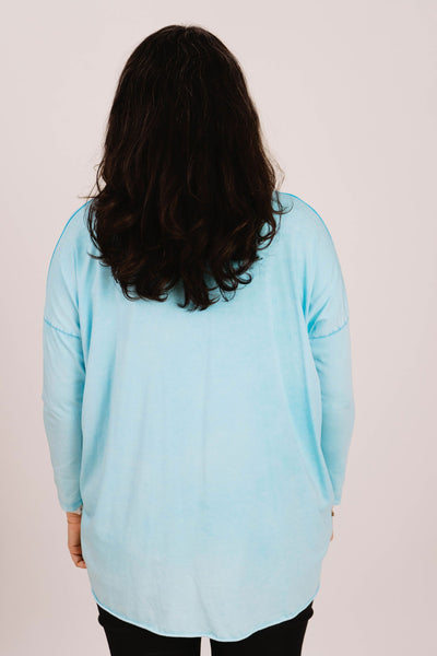Oversized Langarmshirt- XXL Curvy Style - Kleidezeit