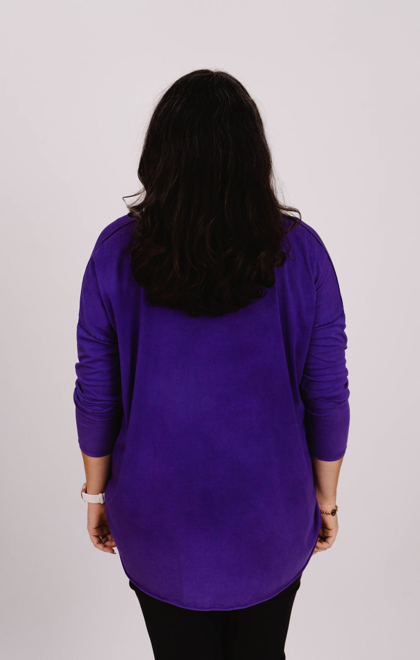 Oversized Langarmshirt- XXL Curvy Style - Kleidezeit