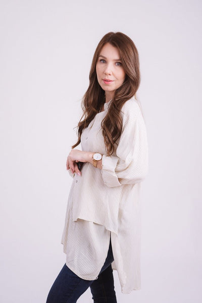 Perfect Bluse Beige - Kleidezeit