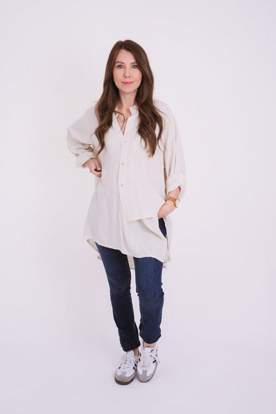 Perfect Bluse Beige - Kleidezeit