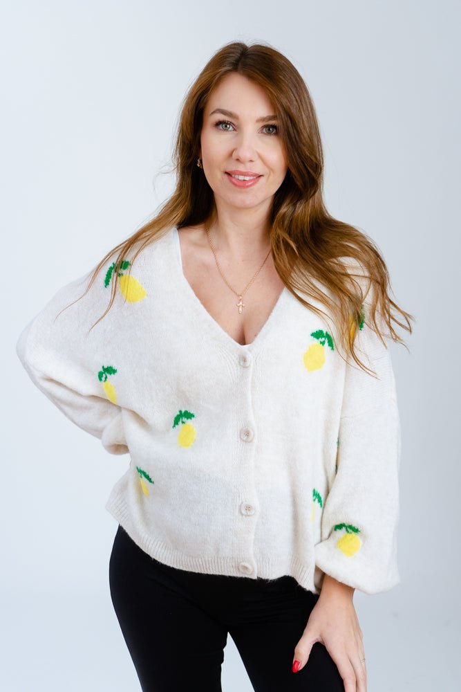 Strickjacke Lemons - Kleidezeit