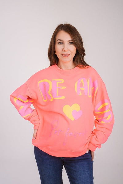 Sweater Heart Rose - Kleidezeit