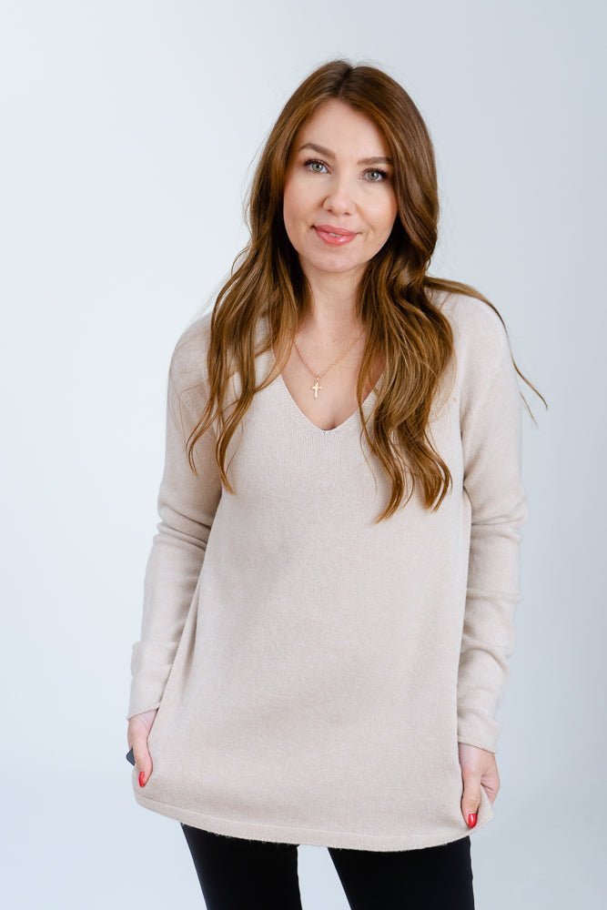 Beige Dreams Pullover - Kleidezeit