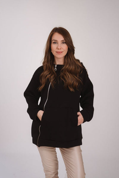 Cozy Sweater Jacke - Kleidezeit