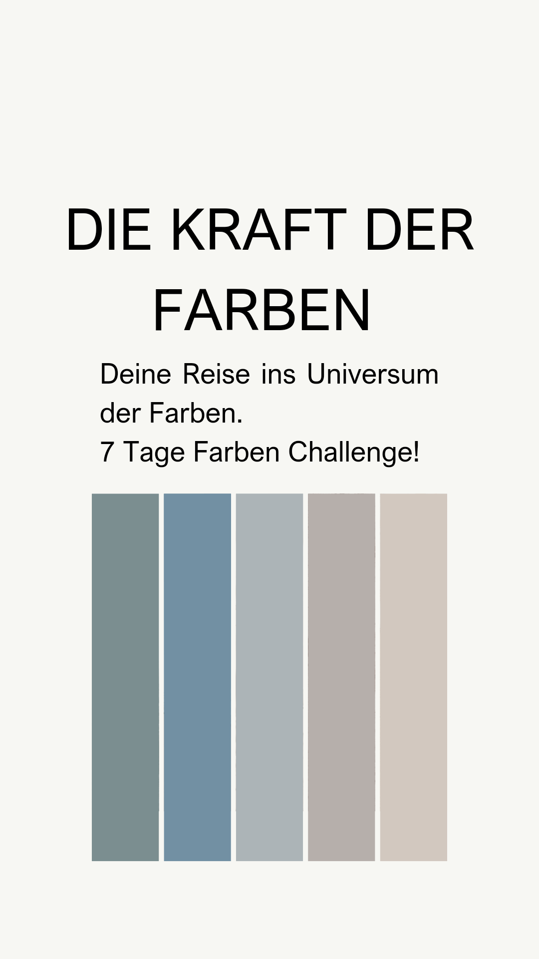 Die Kraft der Farben - Workbook - Kleidezeit