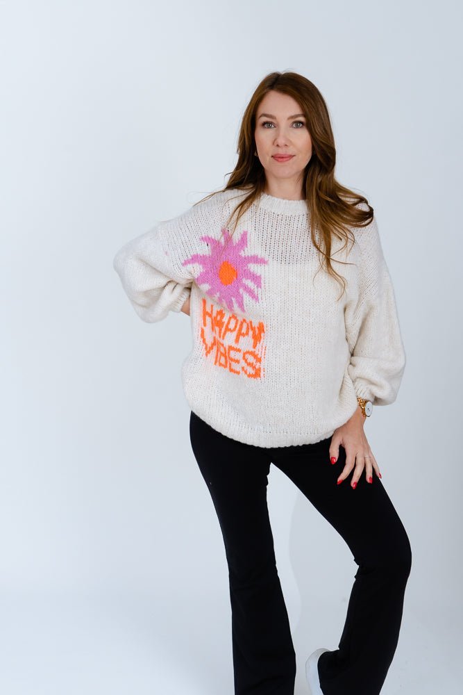 Happy Style Pullover (2 Farben) - Kleidezeit