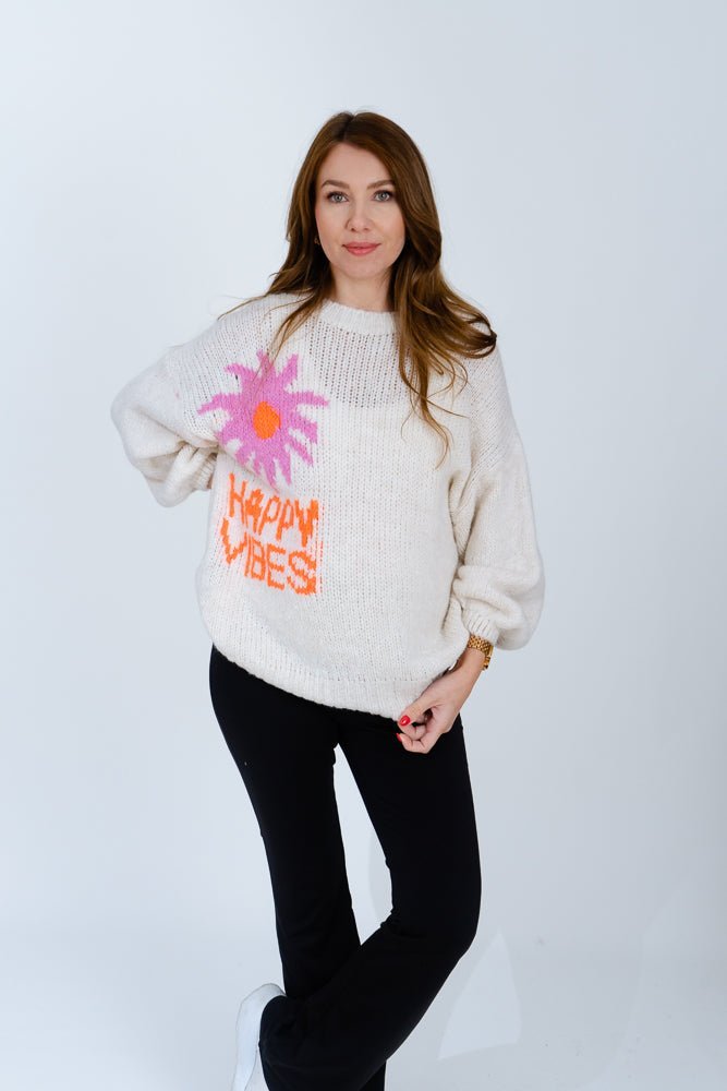 Happy Style Pullover (2 Farben) - Kleidezeit