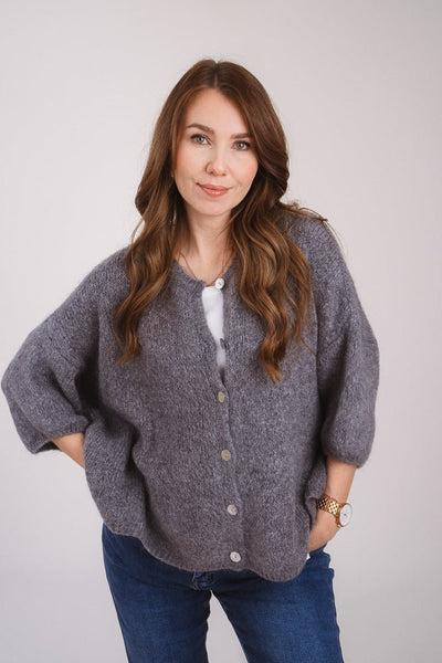 Lux Pullover Soft Grau - Kleidezeit