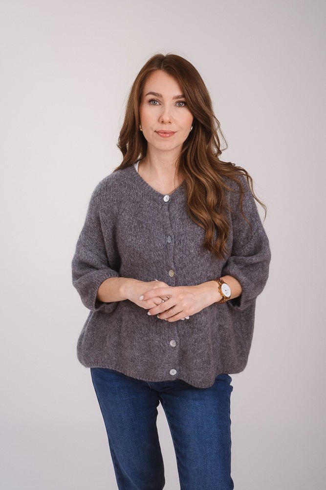 Lux Pullover Soft Grau - Kleidezeit