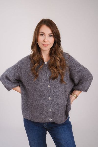 Lux Pullover Soft Grau - Kleidezeit