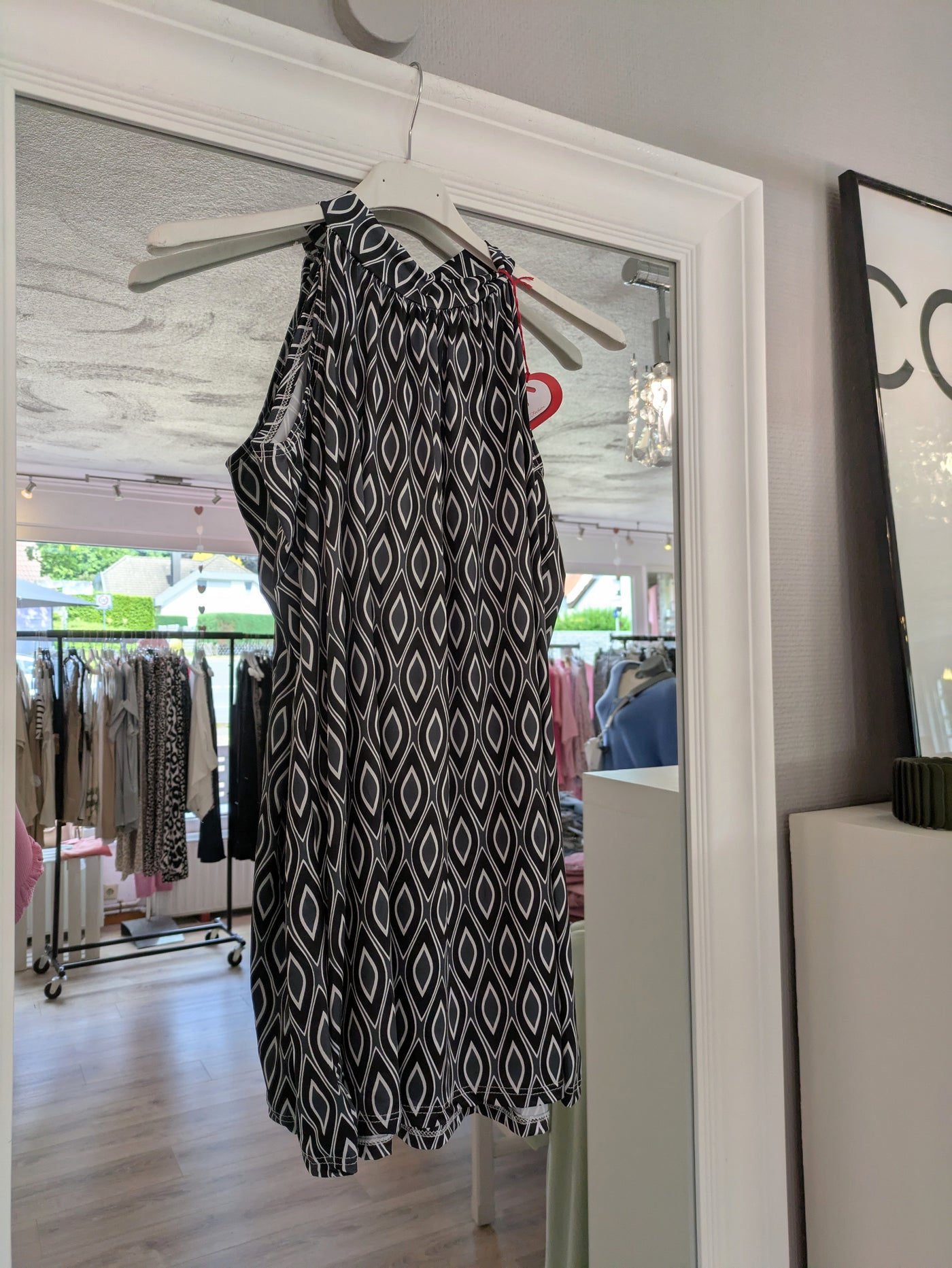 Viscose Oberteil Schwarz