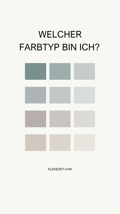 Welcher Farbtyp bin ich? Workbook - Kleidezeit